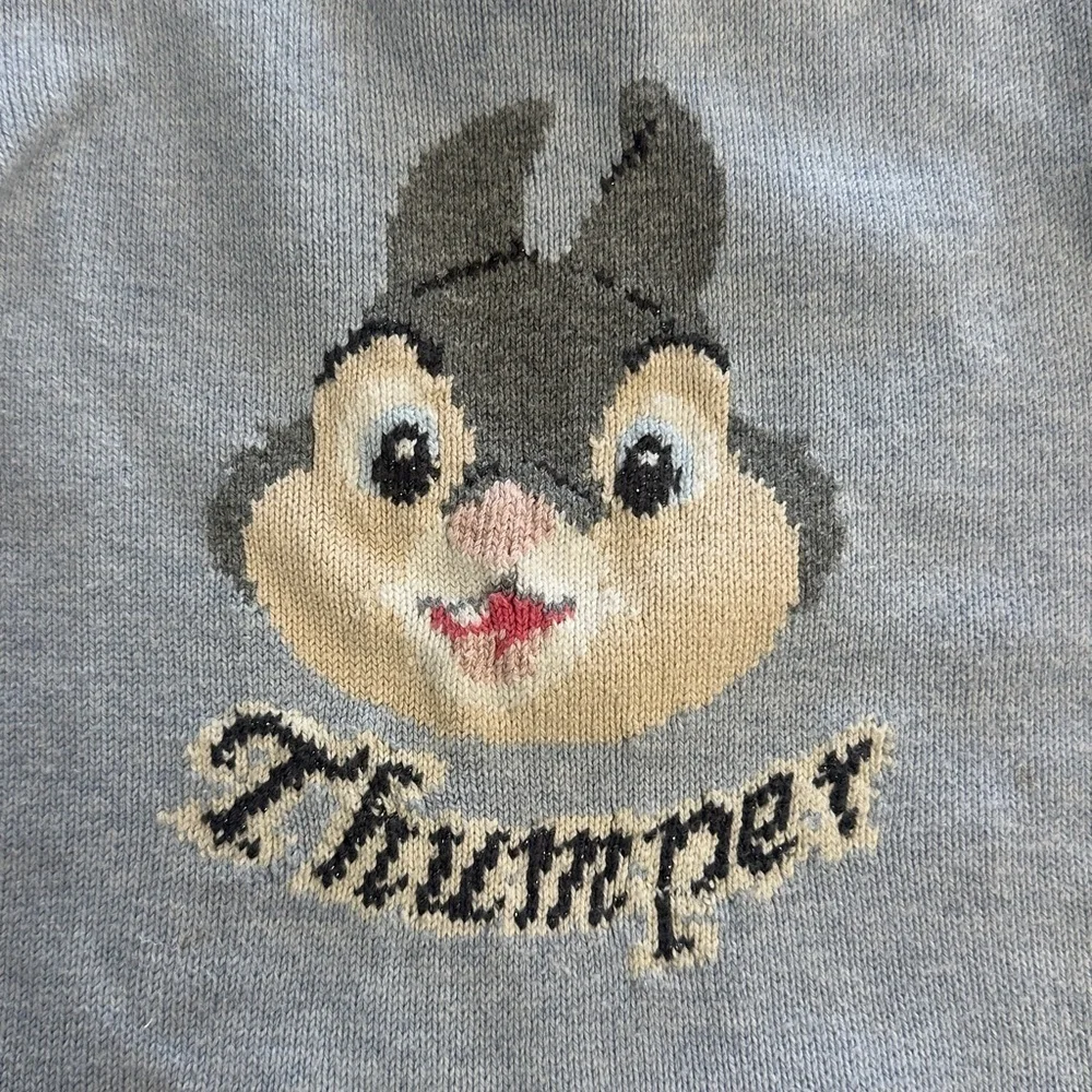Gap X Disney Bambi Thumper Rabbit Sweater Dress 18-24m